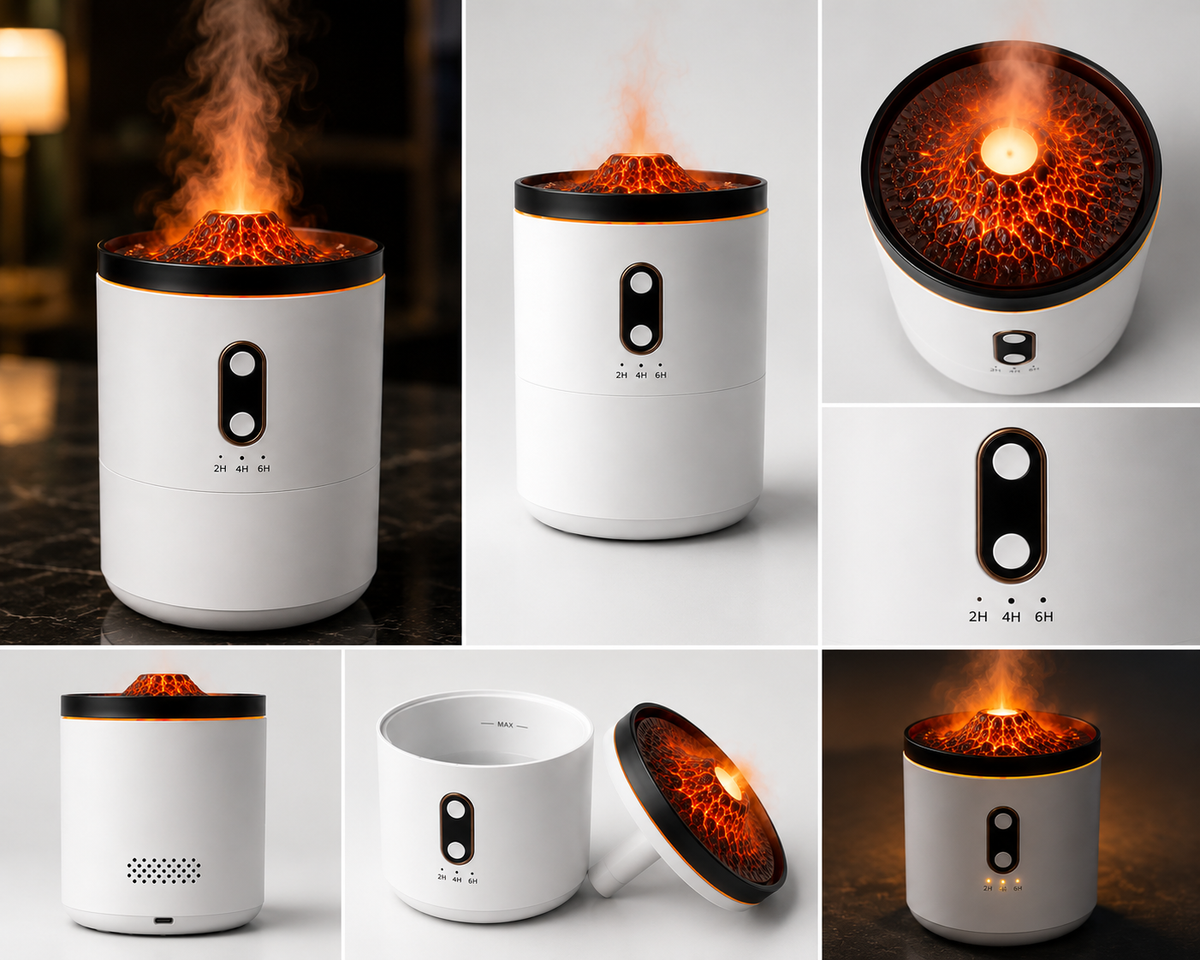 Volcano humidifier